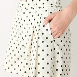 CHAMPAGNE DOTS WOVEN SHORTS