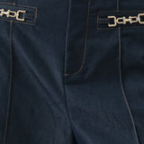 YACHT CLUB WOVEN WIDE LEG PANTS