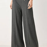 MODERN PINSTRIPE WOVEN PANTS