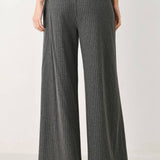 MODERN PINSTRIPE WOVEN PANTS