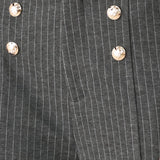 MODERN PINSTRIPE WOVEN PANTS
