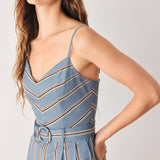 HAMPTON STRIPE WOVEN JUMPSUIT