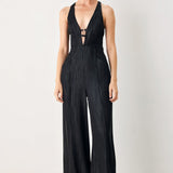 NOIR COAS WOVEN JUMPSUIT