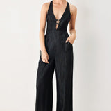 NOIR COAS WOVEN JUMPSUIT