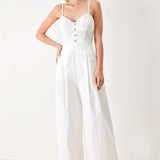 TRUE LOVE LOOK WOVEN JUMPSUIT