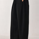 NIGHTSHADE FLOWY DRAWSTRING WOVEN PANTS
