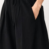 NIGHTSHADE FLOWY DRAWSTRING WOVEN PANTS