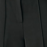 BLACK POWER PALAZZO WOVEN PANTS