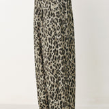 LEOPARD LUXE WOVEN PANTS