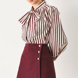 MERLOT RIDGE WOVEN SKORT