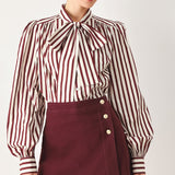 MERLOT RIDGE WOVEN SKORT