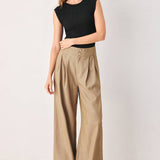 STONEWASH RELAXED WOVEN PANTS