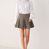 TWEED ACADEMY WOVEN SKORT