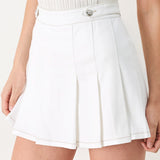 CHAMPAGNE CLUB WOVEN SKORT