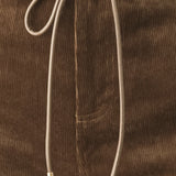 AUTUMN IN MANHATTAN BELTED CORDUROY PANTS