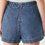 VINTAGE DENIM RENDEZVOUS DENIM SKORT