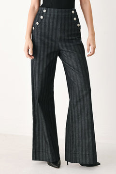 Flying Tomato Graphite City Woven Pants in black