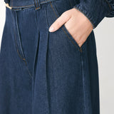DEEP INDIGO MODERN MUSE DENIM PANTS