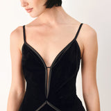 VELVET HOUR SWEETHEART WIDE LEG JUMPSUIT