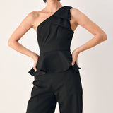 ALL EYES ON YOU BOW WIDE LEG JUMPSUIT