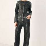 DOWNTOWN EDGE CROSSOVER DENIM PANTS