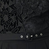 AFTER DARK LACE WIDE LEG JUMPSUIT