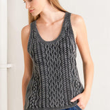 NEVER FORGET KNIT TANK TOP