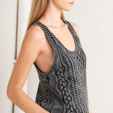 NEVER FORGET KNIT TANK TOP