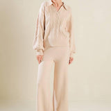 HOLD YOUR GAZE SWEATER KNIT TOP