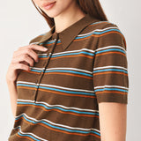 PRETTY IN PARADISE POLO TOP