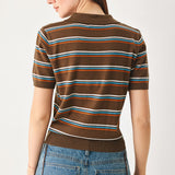 PRETTY IN PARADISE POLO TOP