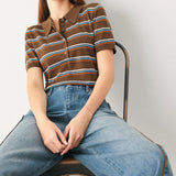 PRETTY IN PARADISE POLO TOP