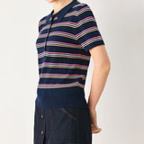 PRETTY IN PARADISE POLO TOP