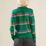 CALL IT FATE SWEATER POLO TOP