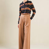 CALL IT FATE SWEATER POLO TOP
