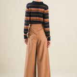 CALL IT FATE SWEATER POLO TOP