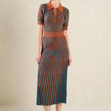 LUXE LIVING SWEATER MIDI DRESS