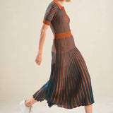 LUXE LIVING SWEATER MIDI DRESS