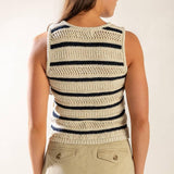 INTO THE NATURAL SWEATER KNIT VEST