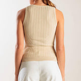 THINKING ABOUT YOU KNIT TANK TOP