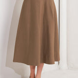 LATTE LANE SWEATER KNIT CIRCLE SKIRT