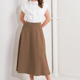 LATTE LANE SWEATER KNIT CIRCLE SKIRT