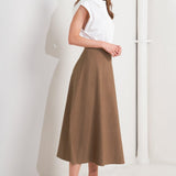LATTE LANE SWEATER KNIT CIRCLE SKIRT