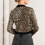 URBAN GODDESS LEOPARD SWEATER CARDIGAN