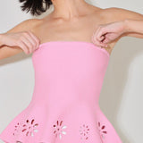 SUGAR PETAL SWEATER KNIT TOP