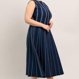 PERFECTLY POISED JACQUARD SWEATER MIDI DRESS