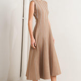 PERFECTLY POISED JACQUARD SWEATER MIDI DRESS