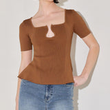 GOLDEN GLOW MOMENT SWEATER TOP