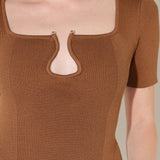 GOLDEN GLOW MOMENT SWEATER TOP