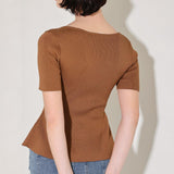 GOLDEN GLOW MOMENT SWEATER TOP